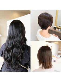 リュール(Lueur)の写真/30~50代女性に好評◎マンツーマン×丁寧なカウンセリングで髪質改善&潤う艶髪へ導きます♪