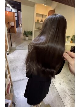 アンバー(umber)の写真/高補修×高品質な【umber】厳選トリートメント。髪質改善で効果実感◎日々頑張る自分にご褒美を♪