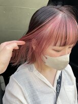 アクト 原宿(ACT) フェイスフレーミング/インナーカラー/ピンク/ケアブリーチ