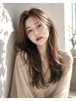 サンク(thank)&nbsp;大人女子の透明感上品ヌーディロング
