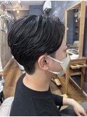 フェザーパーマ／ニュアンスパーマ／韓国マッシュ／我孫子/men's