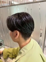 アース 常盤平店(HAIR & MAKE EARTH)&nbsp;韓国風センターパート×黒髪