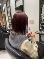 ニール(Neale.)&nbsp;小顔ぱつっとぼぶ×レッド11.20