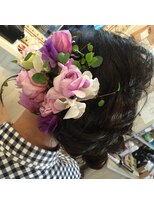 ヘアーアンドハッピー ココバーキン(Hair&Happy CoCoBirkin)&nbsp;成人式 卒業式flowerdecoration 4