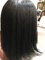 ちいさな美容室 庵(an)&nbsp;決してツンツンしないナチュラルなストレートパーマスタイル☆