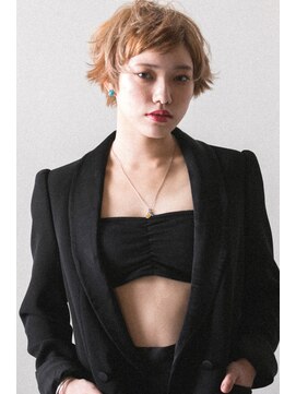 カッファ 東銀座(CUFFA) 【CUFFA】ネイビーカラーフレンチボブ美髪東銀座築地新富町