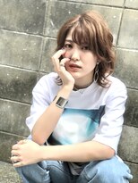 ヴィダ クリエイティブ ヘアーサロン(Vida creative hair salon) 色っぽい♪くせ毛風無造作ふわミディ☆20代30代40代☆