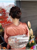 ベーシックアップスタイル可愛すぎない大人成人式★卒業式セット