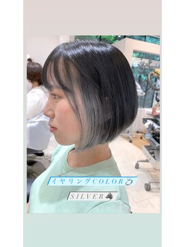 ビューティクララ 細江店 イヤリングカラー☆シルバー♪