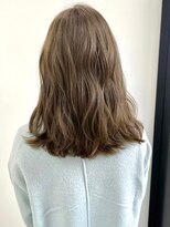 ゲーム 下北沢(GAME)&nbsp;デジタルパーマミルクティーベージュカラー髪質改善韓国ヘア