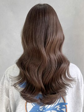 アルバム 池袋(ALBUM) くびれヘアロング_グレージュカラーボブウルフ_ba418343