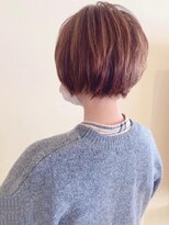 トップヘアー アヴェニュー 刈谷(TOPHAIR Avenue)&nbsp;スッキリとしたデザインのコンパクトショート/ニュアンスカラー