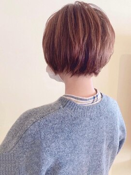 トップヘアー アヴェニュー 刈谷(TOPHAIR Avenue) スッキリとしたデザインのコンパクトショート/ニュアンスカラー