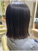切りっぱなしボブ