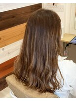 トリップ ヘアメイク 東山店(trip)&nbsp;ミルクティーグラデーションカラー