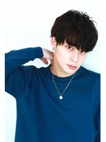 クシュ 所沢東口店(kusyu...)&nbsp;束感波巻きハイライトマッシュパーマウルフフレンチカジュアル