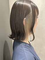 ラックスビー マハロ 江坂駅前店(LUXBE MAHALO)&nbsp;秋カラー秋色ベージュインナーカラー