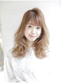 セクションカラー/グラデーションカラー/ペールベージュ/秋葉原