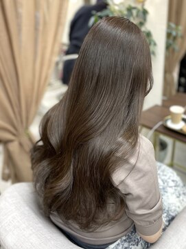 シーテ(Ciete) chocolate beige × 似合わせcut × treatment