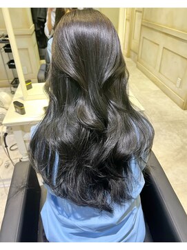 アソビセカンド 原宿(ASOBI 2nd) 前髪/マチルダボブ/ピンクベージュ/インナーグレージュ/ブルー