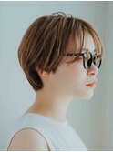 ハイライトで垢抜けショート