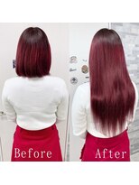 あるじゃんすー 名古屋店&nbsp;チェリーレッド＃シールエクステ＃ナチュラルピンク#四角＃大須