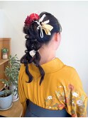 ヘアセット/成人式/卒業式