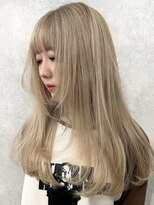 ロウル 渋谷(LOWRL)&nbsp;オリーブベージュ/レイヤー/エクステ