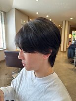 ユウヘアー 石川橋店(U Hair)&nbsp;毛流れしょーと/メンズパーマ/簡単スタイリング