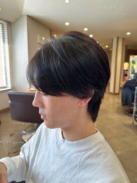 ユウヘアー 石川橋店(U Hair) 毛流れしょーと/メンズパーマ/簡単スタイリング