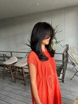 リバレッジ 広尾(Leverage)&nbsp;大人外国人風ミディアムレイヤー：Kazuma  Osumi