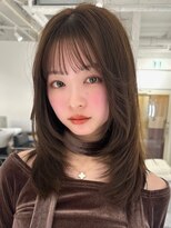 レーヴバイフィガロ(REVE by FIGARO)&nbsp;ハイライトカラーミルクティーベージュケアブリーチダブルカラー