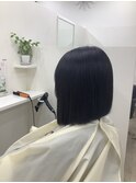 切りっぱなしボブ