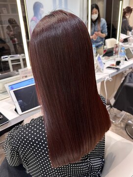 ケンジ 平塚 アネッタ(KENJE annetta) ★イノアカラー×ワインレッド