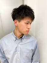 ムクヘアー(muk hair)&nbsp;ツーブロックショート×束感アップバング