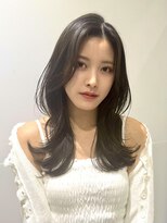 クラン バイ ヘッドライト たまプラーザ店(clan by HEADLIGHT) レイヤー外ハネアレンジ