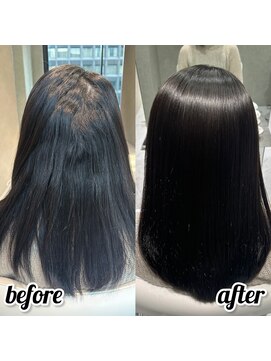 ルミス 銀座(Lumis) ストレートスタイル/艶髪/髪質改善/縮毛矯正/20代30代40代50代