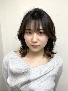 クレム 博多駅店(ChLem) ミディアム　くびれ巻き　髪質改善　博多美容室