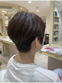 大人可愛いマッシュショートベリーショートカット30代40代50代