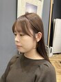 アルター(aL ter) こだわりの前髪・顔まわりカット/耳にかけても結んでも◎