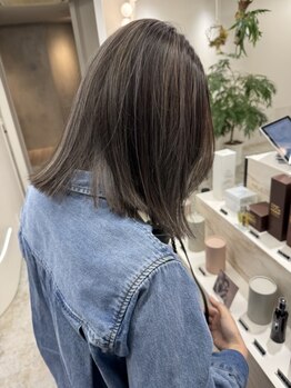 カームバイブージー(CALME by bougie)の写真/あなたの“なりたい”を叶える透明感カラー♪おしゃれもヘアケアも両方あきらめたくない方にオススメ！