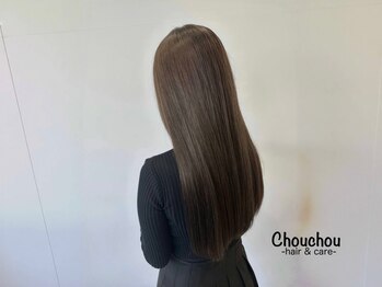 シュシュ(Chouchou)の写真/話題の髪質改善トリートメント導入！髪の内部から補修し、指通りなめらかな艶と柔らかな質感に…♪