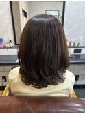 ふんわりコテパーマ