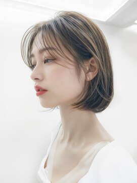 ザ デイ 銀座(The Day) シースルーボブ×グレージュカラー