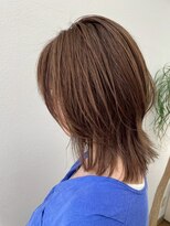 プランタン(Printemps)&nbsp;くびれ大人可愛いレイヤー小顔ミディ透明感ブラウンカラー