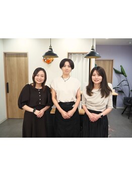 口コミ高評価◎初めての方でもリラックスできる、女性スタイリストならではの気遣いや細やかな対応が魅力*