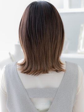 モッズヘア 越谷(mod's hair) ■透明感カラーくびれミディアムウルフカット401-2越谷20代30代