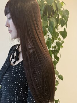 ニーナ(NI-NA) 高濃度水素カラー×ロングヘア