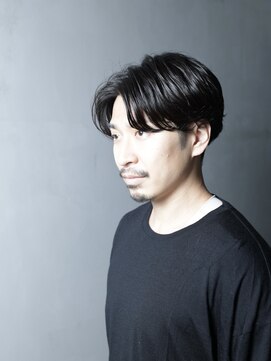 ラヴィ ニュー スタンダードバーバー 浜松町(LAVIE NEW STANDARD BARBER) ナチュラルメンズパーマ ＜理容室＞