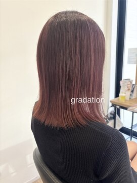 アンジュールテラス(UNJOUR TERRACE) チェリーレッド×グラデーション